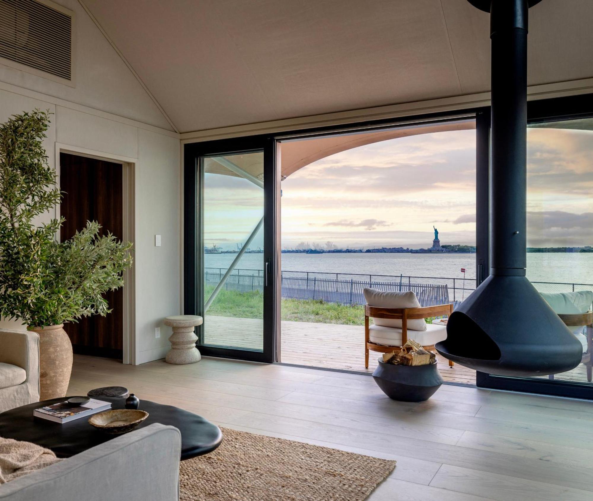 Collective Retreats Governors Island Campsite New York