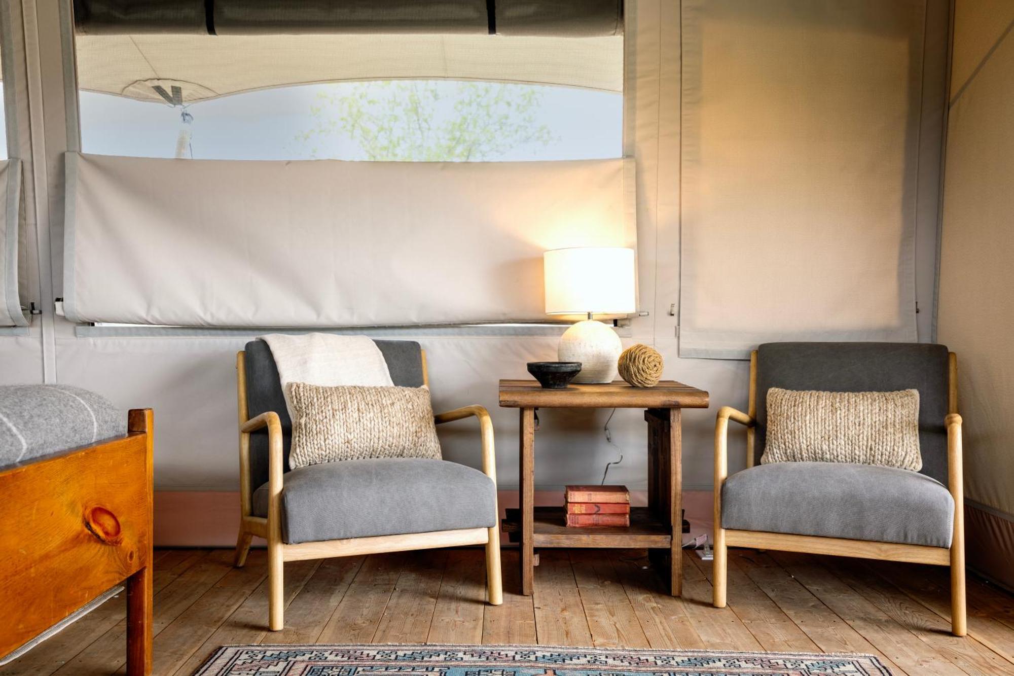 Collective Retreats Governors Island Tapak perkhemahan New York